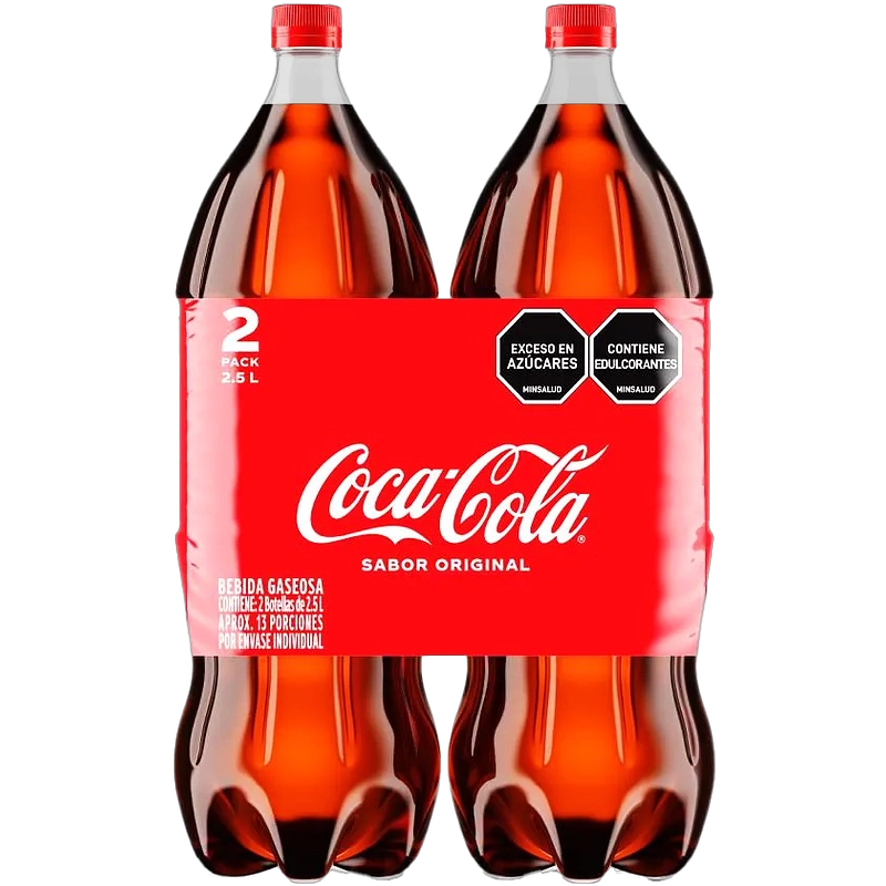 GASEOSA COCA COLA DUO ORIGINAL PET X 2500 ML